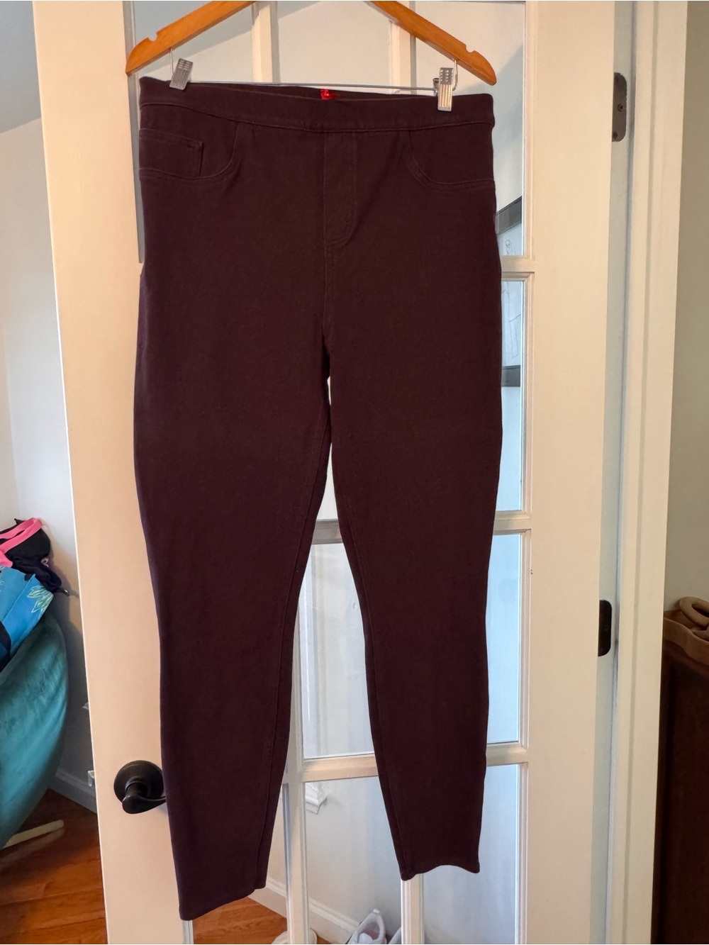 SPANX Skinny Jeans in Deep Plum